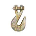 1/4" Forged Steel Grade 70 Transport Clevis Grab Hooks with Pins