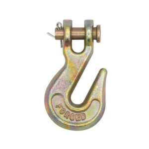 1/4" Forged Steel Grade 70 Transport Clevis Grab Hooks with Pins